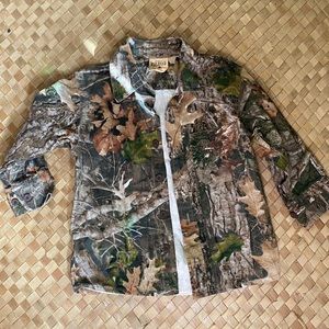 XS Real tree button up shirt